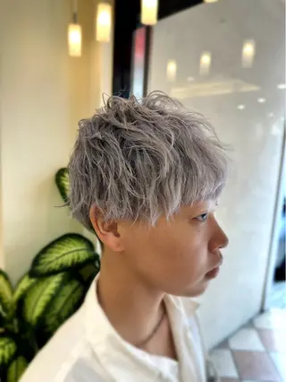 ショート カラー 小顔レイヤー💗 木村実樹のヘアスタイル