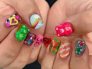 ネイル Nail Atelier IamI所属・アイアムアイ 大村磨衣のネイルデザイン