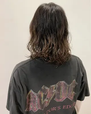 ミディアム パーマ sherry/R所属・sherry/R 三川町　川口真里奈のヘアスタイル