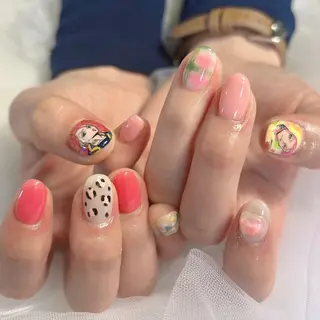 ネイル Panda.z つきのネイルデザイン