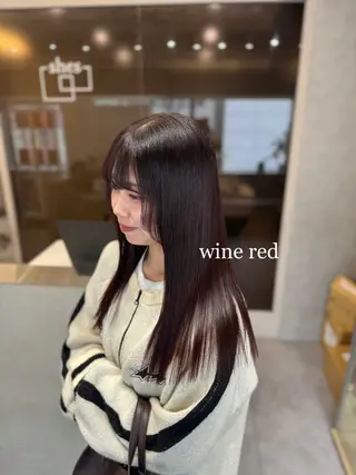 カラー NAO/ 髪質改善/艶カラーのヘアスタイル