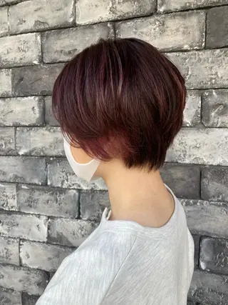 ショート カラー ✂️似合わせの魔術師 石田一樹✂️のヘアスタイル