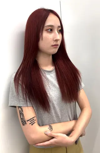 ロング カラー レイヤー/透明感 カラー🌿KANTAのヘアスタイル