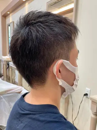 メンズ アイブロウ メンズパーマ🌀/ 中村郁未のヘアスタイル