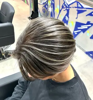 メンズ kearny 北千住所属・メンズバレイヤージュ 🔥千咲斗のヘアスタイル