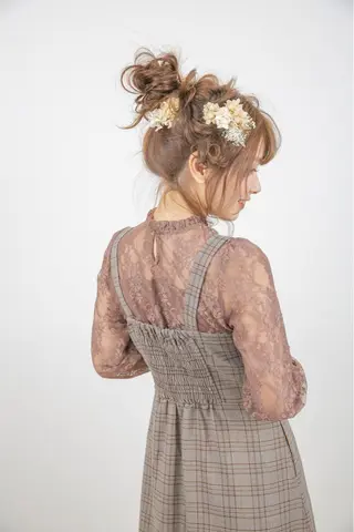 ヘアアレンジ 髪質改善ストレート、 カラー清野雄大のヘアスタイル