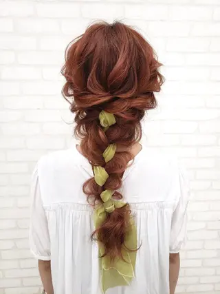 ロング ヘアアレンジ LITTLE _KATOのヘアスタイル