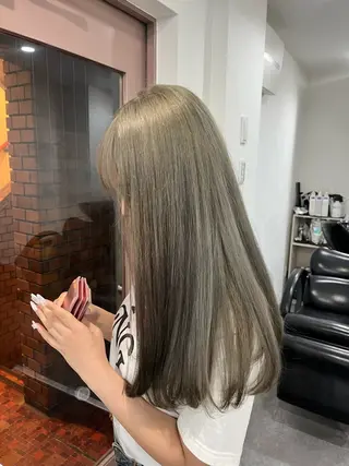 ロング カラー ♡なんば🫧透明感 🫧naako♡のヘアスタイル