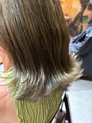 セミロング カラー FURUSHO所属・縮毛矯正/髪質改善 ルクア9F/小倉悠佑のヘアスタイル