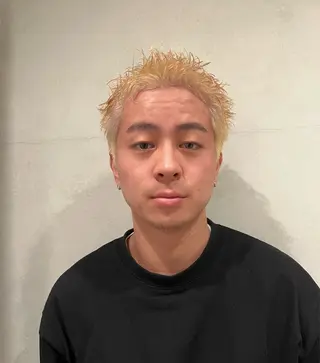 ショート カラー メンズ CANAAN hair salon 表参道店所属・🌿‬ナチュラルヘア /パーマ/蒼真🍃のヘアスタイル