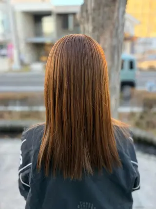 セミロング カラー りゅうせい ／モデル募集中のヘアスタイル