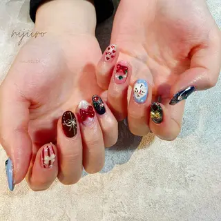 ネイル nailatelier nijiiro.所属・nijiiro🌈 サトウのネイルデザイン