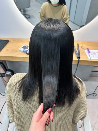 セミロング ルネ北千住店 Rinoのヘアスタイル