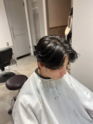 ミディアム パーマ メンズ メンズカットパーマ ✂️ JOYAのヘアスタイル