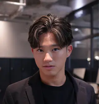 メンズ 奈良奎汰 メンズカットのヘアスタイル