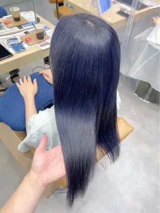 カラー 💙寒色カラー/ ブリーチ🩵hanaのヘアスタイル