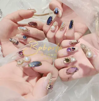 ロング Babarla Nailのネイルデザイン