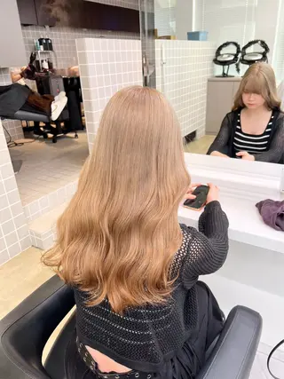 ロング カラー 韓国レイヤーカット /REIのヘアスタイル