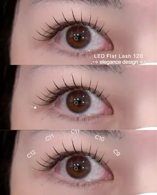 マツエク・マツパ epill Lenna .🦋のマツエク・マツパデザイン