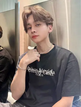 ヘアアレンジ メンズ 美髪矯正🫧/ 吉田こうすけのヘアスタイル