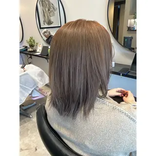 ミディアム 垢抜け/イメチェン color🦩ちあきのヘアスタイル