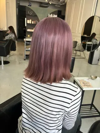 ミディアム MaisonHALU さくらのヘアスタイル