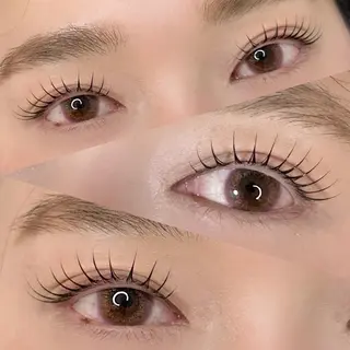 マツエク・マツパ MAUMU eyelash&eyebrow salon所属・𝙈𝙖𝙠𝙤 ꨄ 束感まつ毛 ꨄ北堀江のマツエク・マツパデザイン