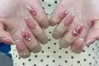 ネイル 神田 ココナッツのネイルデザイン