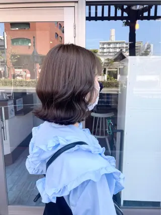 ショート カラー あ あのヘアスタイル