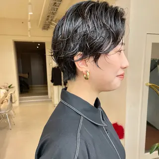 ショート パーマ ショート・ボブ ・ウルフ✂︎IMAIのヘアスタイル