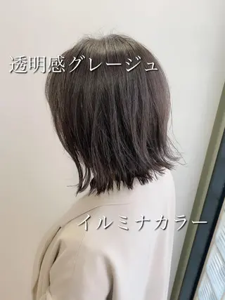 ショート 💎馴染むエクステ ×カラーTOMO💎のヘアスタイル