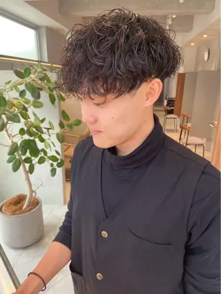 メンズ 透明感ハイトーン/ レイヤー/セイナのマツエク・マツパデザイン