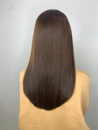 ロング カラー ダブルカラー寒色系 ボリューム改善ハヤトのヘアスタイル