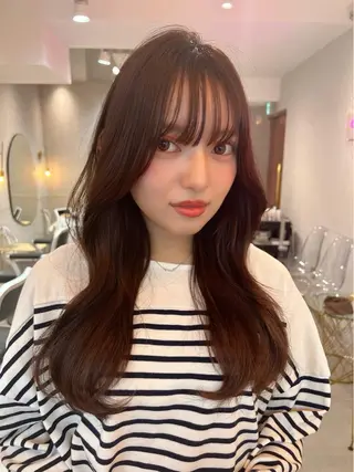 ロング Loom .by Sea  ルームバイシー所属・レイヤー/前髪/ 韓国/CHIHIROのヘアスタイル