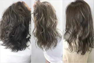 カラー emu 公式のヘアスタイル