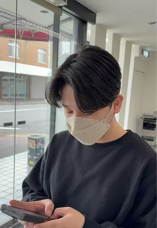 ショート パーマ メンズ 【メンズ特化】岩瀬 武【メンズパーマ】のヘアスタイル