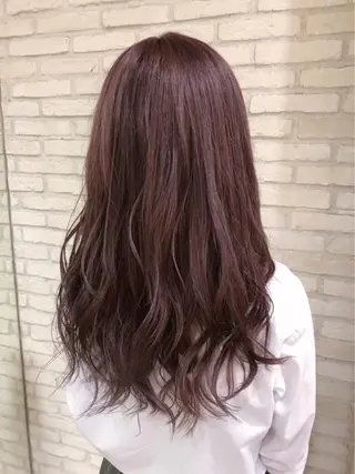 セミロング カラー HAUS 片山みほのヘアスタイル