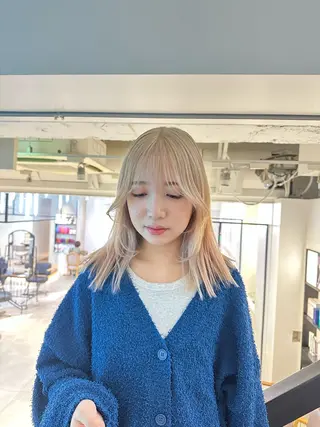 カラー ハイトーン特化 pepe🎀のヘアスタイル