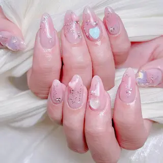 ネイル 🎀も ものネイルデザイン