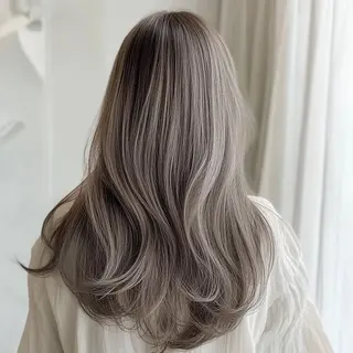 ロング 小谷 俊祐のヘアスタイル