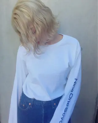 ミディアム カラー パーマ ヘアアレンジ メンズ キッズ ネイル マツエク・マツパ ☃️髪質改善🉐割✨ ❄️“ever”❄️のヘアスタイル