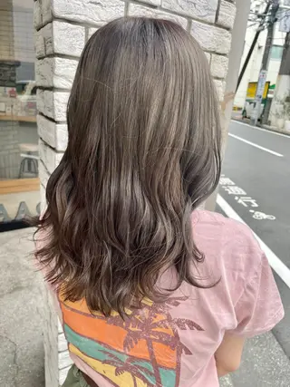 セミロング カラー カラー/レイヤー/ 髪質改善/PAAQのヘアスタイル