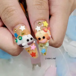 ネイル おで@ oderi_nailのネイルデザイン