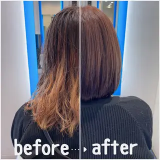 ミディアム 伊藤 未来のヘアスタイル