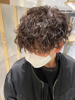 パーマ メンズ メンズパーマ特化🏅 中村 凌のヘアスタイル