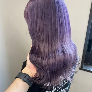 セミロング バレイヤージュモデル 小林匠❤️‍🔥のヘアスタイル