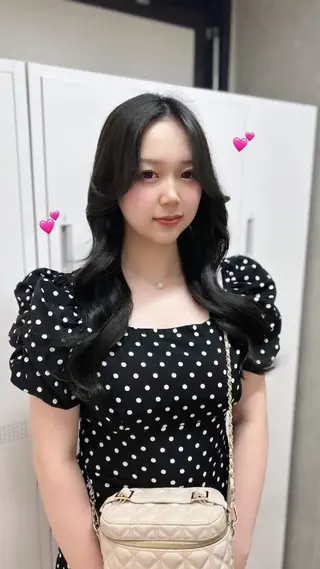 ロング カラー 梅田／髪質改善カラー caho💙のヘアスタイル