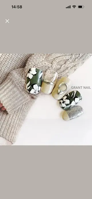 ネイル 植田 ひかりのネイルデザイン