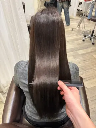 ロング カラー 前田 亮晟のヘアスタイル
