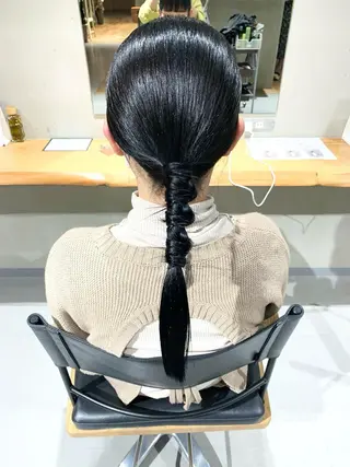 ロング ヘアアレンジ Nikiita リコのヘアスタイル